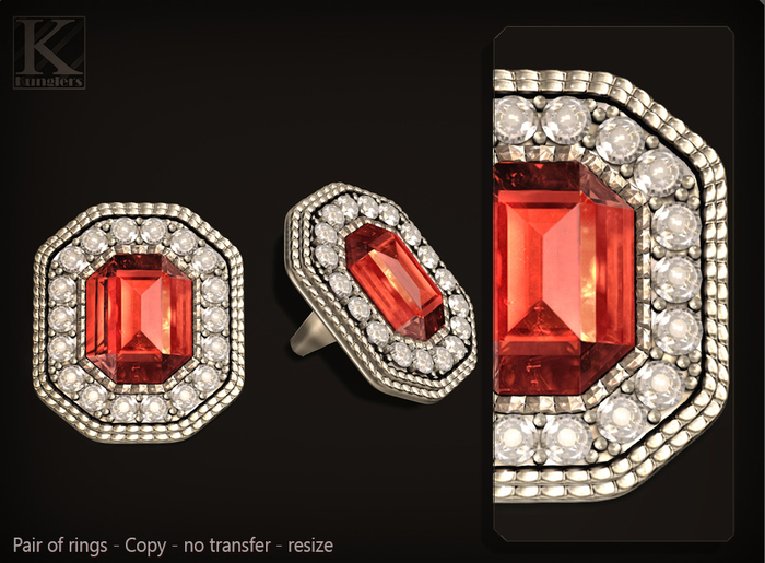 (Kunglers) Celine ring - citrine