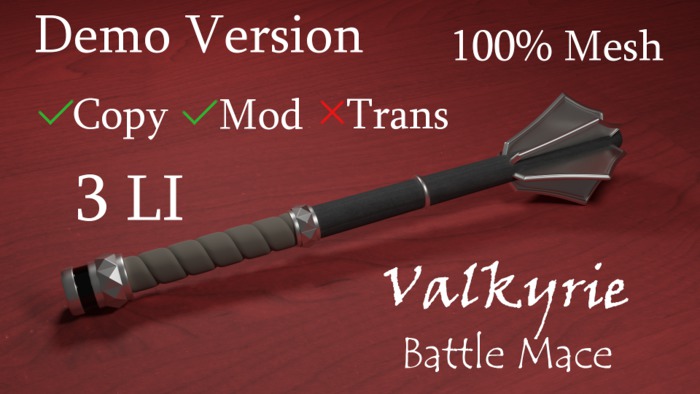Valkyrie Battle Mace Demo