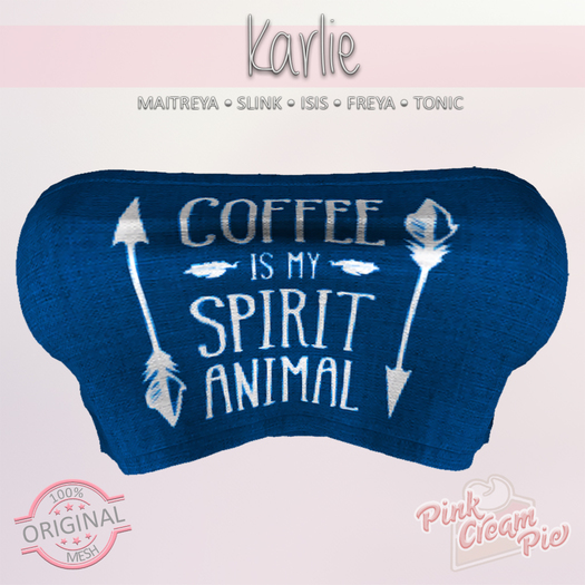 Karlie Top [Coffee Spirit Animal]