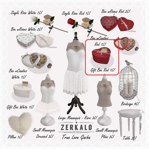 [ zerkalo ] True Love - Gift Box Red