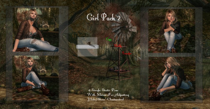SamPoses -Girl Pack 2 - ADD to unpack