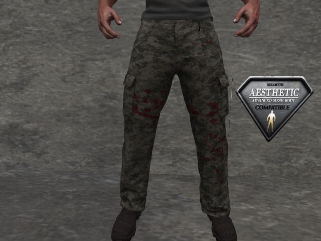 AESTHETIC Camo Pants