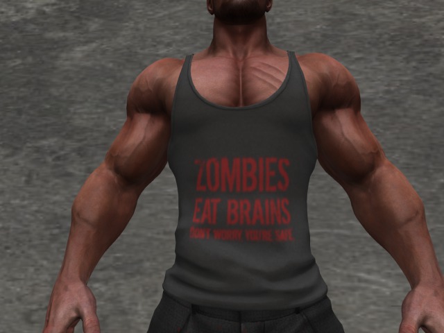 RR^ Zombie eat brains