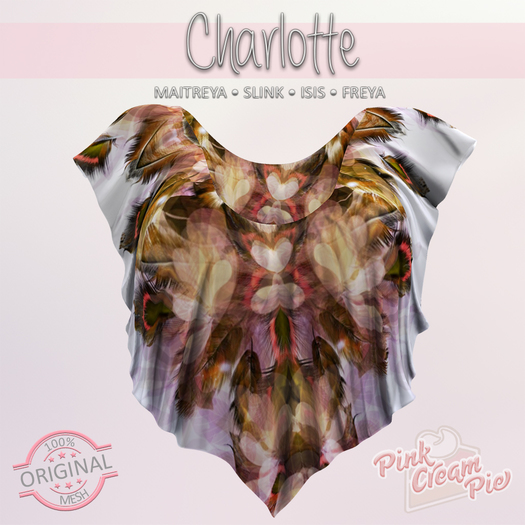 !PCP! :: Charlotte Shirt [Spirit - Gold]