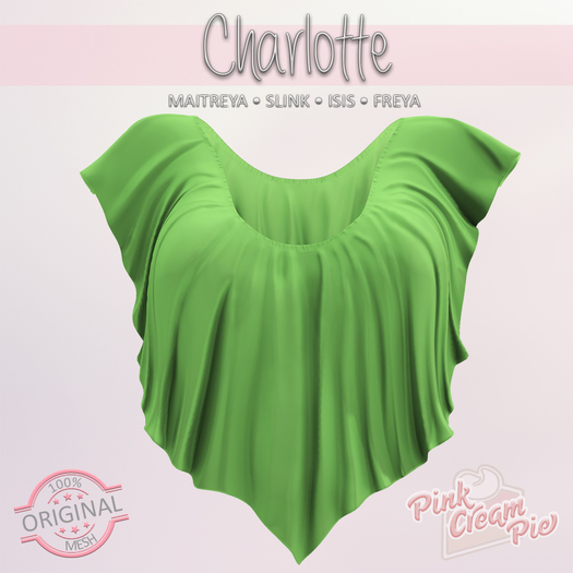 !PCP! :: Charlotte Shirt [Lime Green]
