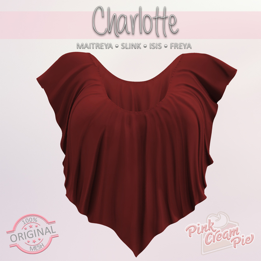 !PCP! :: Charlotte Shirt [Sangria]