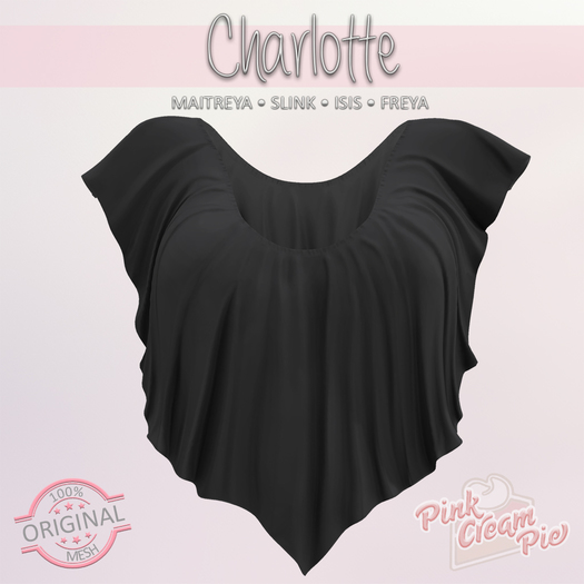 !PCP! :: Charlotte Shirt [Black]