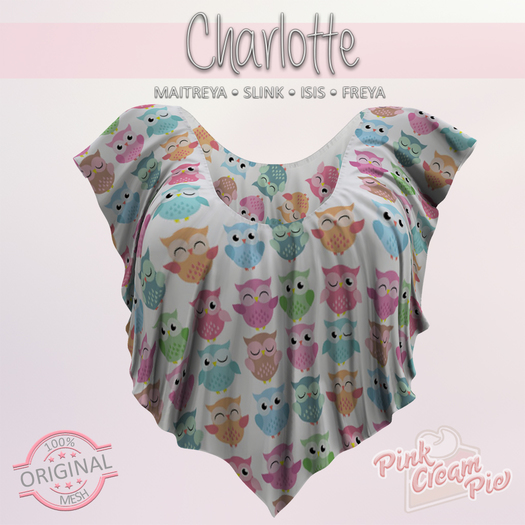 !PCP! :: Charlotte Shirt [Owls]