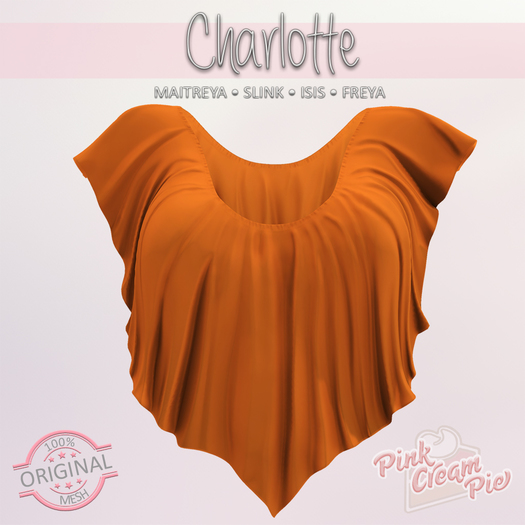 !PCP! :: Charlotte Shirt [Orange]