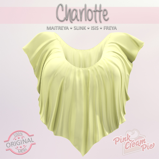 !PCP! :: Charlotte Shirt [Yellow]