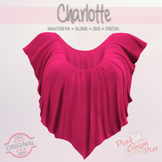 !PCP! :: Charlotte Shirt [Hot Pink]