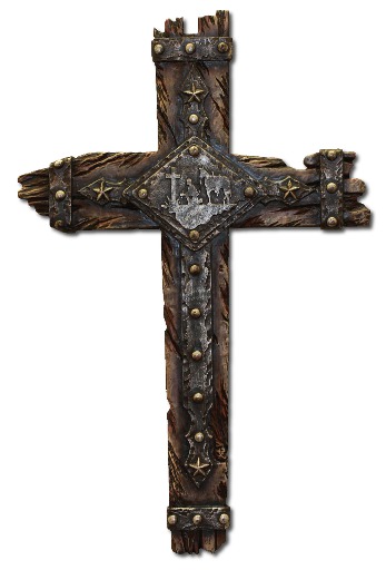 Wall Decor - Cross - Western