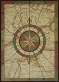 Rug - Nautical Compass - Rectangular (MESH)