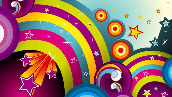 Kids Wallpaper 6 Starburst