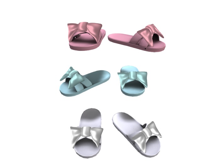 *NJoy* Bow slippers