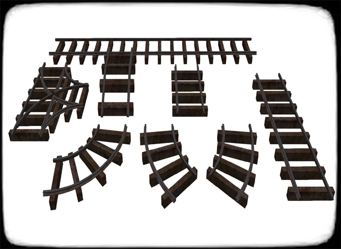 Railway Track Builder Set             