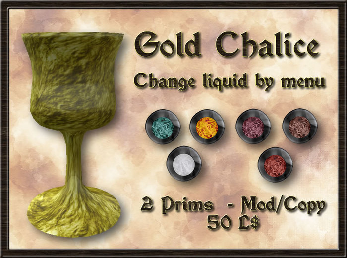***TG*** Gold Chalice