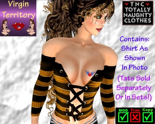 Virgin Territory Top 3D Rust