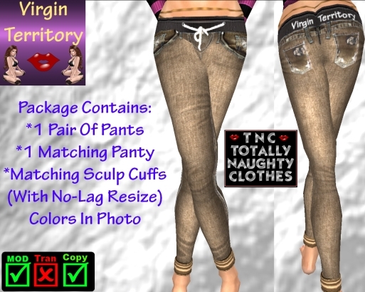 Virgin Territory Jeans Dark Gold