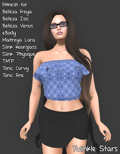 HANAU - Twinkle Stars Blue -boxed-