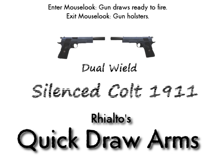qda 1911 silenced box