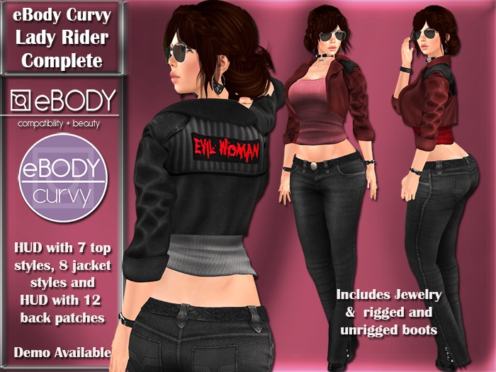 Abar eBody Curvy -  Lady Rider