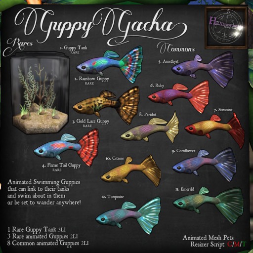 10. *HEXtraordinary* Guppy - Citrine