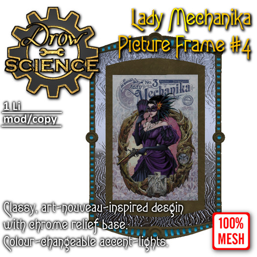 Lady Mechanika Picture Frame No. 4
