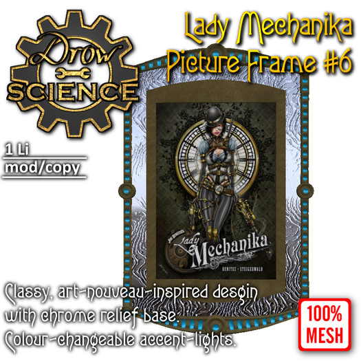 Lady Mechanika Picture Frame No. 6