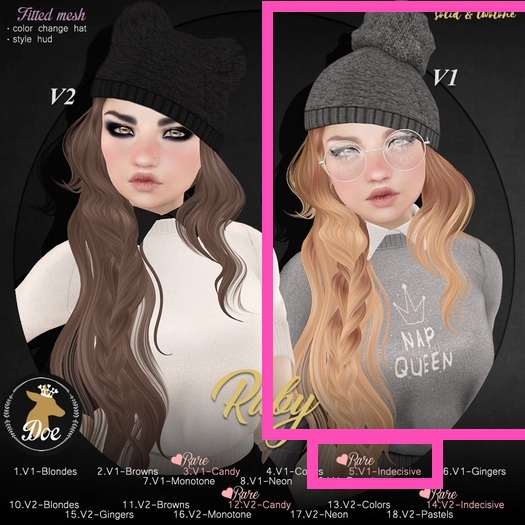 5.Doe: Ruby V1 - Indecisive RARE