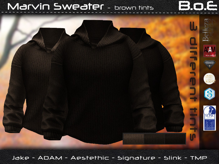 B.o.E - Marvin Sweater - brown
