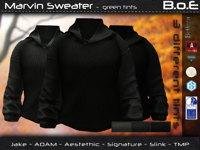 B.o.E - Marvin Sweater - green