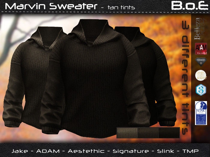 B.o.E - Marvin Sweater - tan