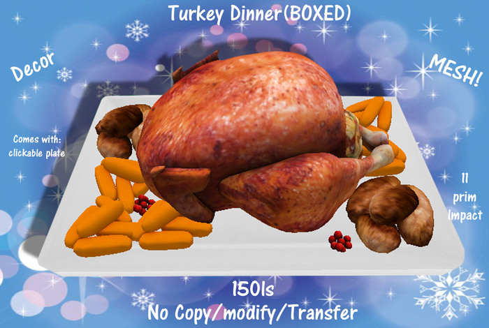 Turkey Dinner(BOXED)