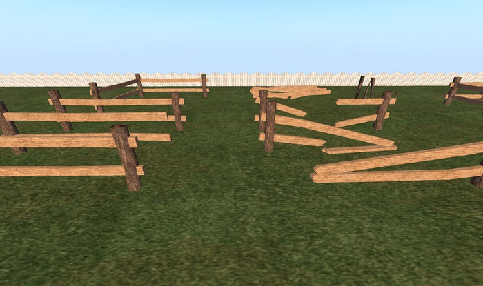 Boards Fence Building KIT