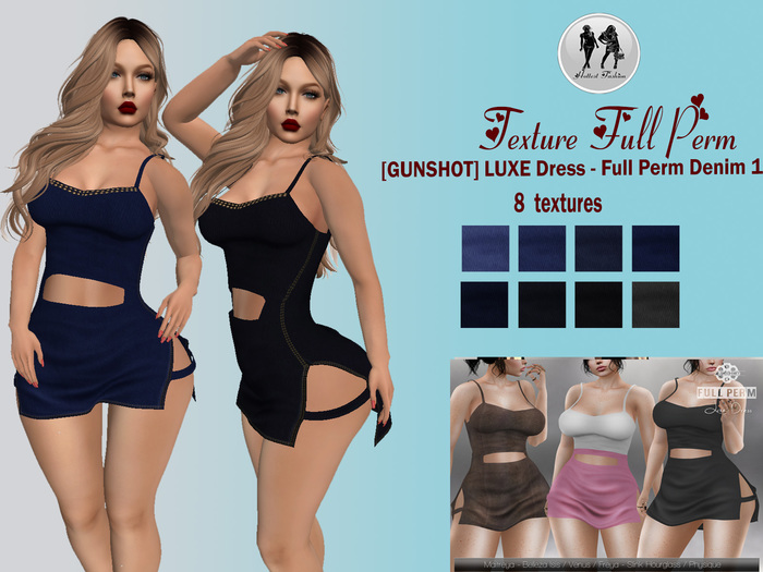 [GUNSHOT] LUXE DRESS DENIM PACK 1