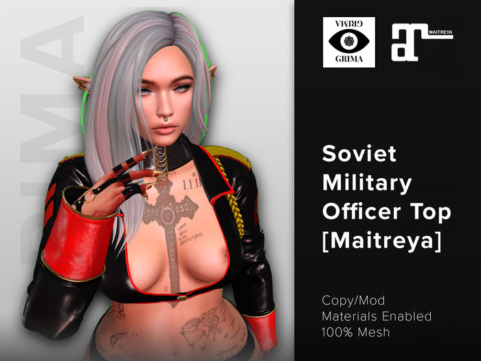 GRIMA: Soviet Officer Military Jacket [Maitreya]