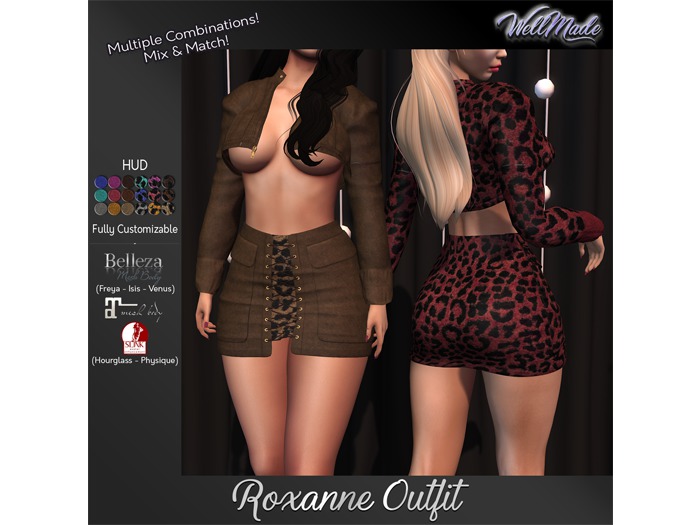 [WellMade] Roxanne Outfit