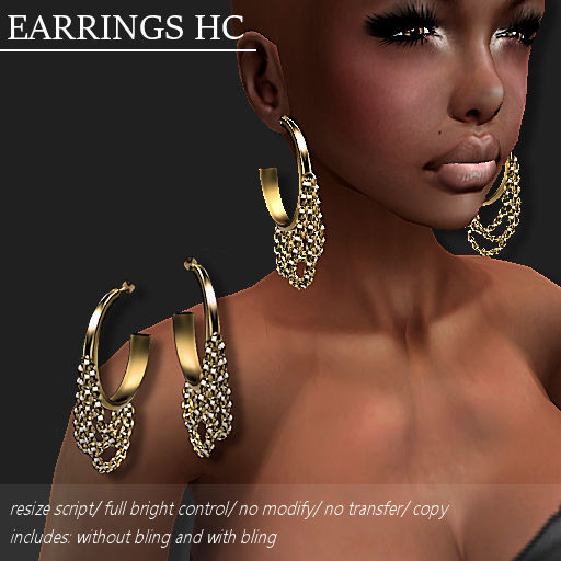 EARRING HC GOLD         -RYCA-