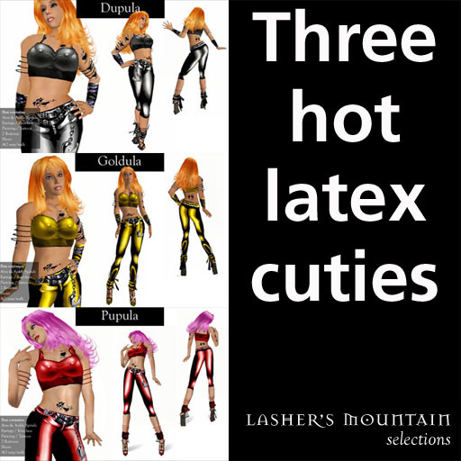 3 latex outfits  - Resell