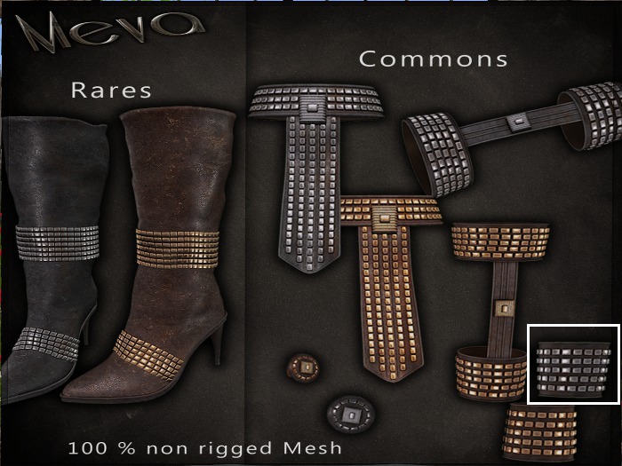 Meva Cubes 3 Bangle 2 black Box