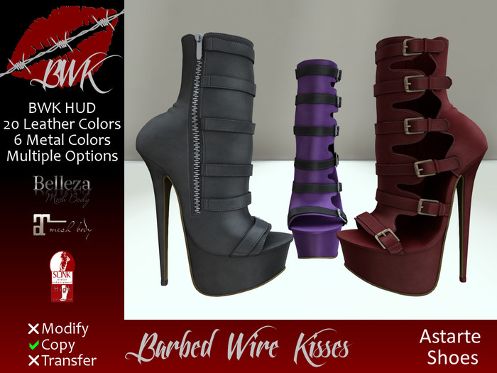 {BWK} Mesh Astarte Shoes (Boxed)