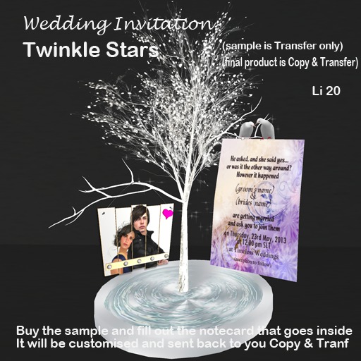 Wedding Invitation - A Little bird told me