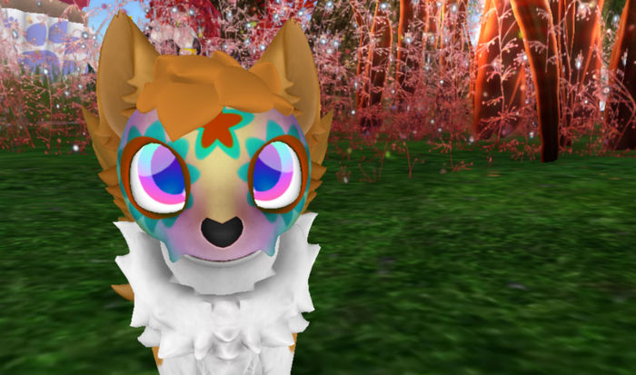 Hallowpup Rainbow Eyes