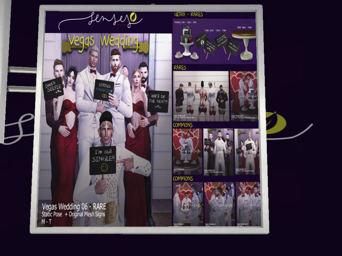  SenseS: Vegas Wedding 03 - 3' 