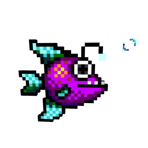(7S) SuperUltraRare Fish: Pixel Fish