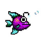 (7S) SuperUltraRare Fish: Pixel Fish