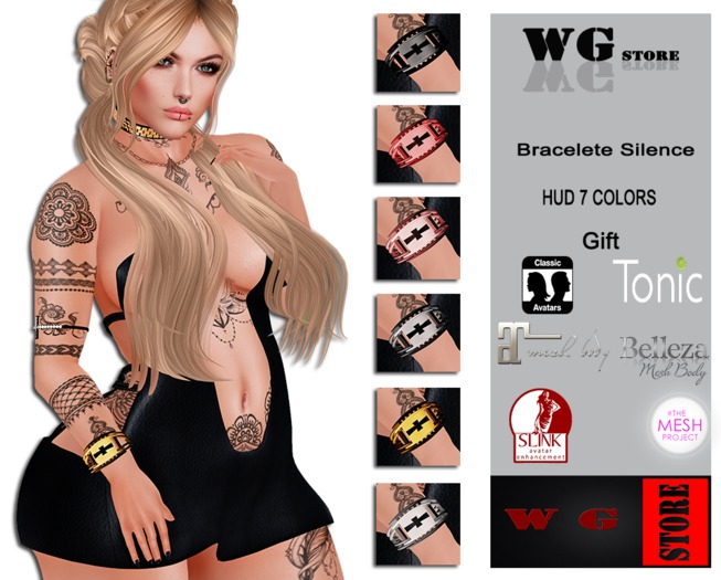 W.G STORE - Bracelete Silence
