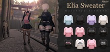 ALTAIR* elia sweater .pizza princess. (attach me~)