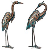 Wall Decor - Crane Patina